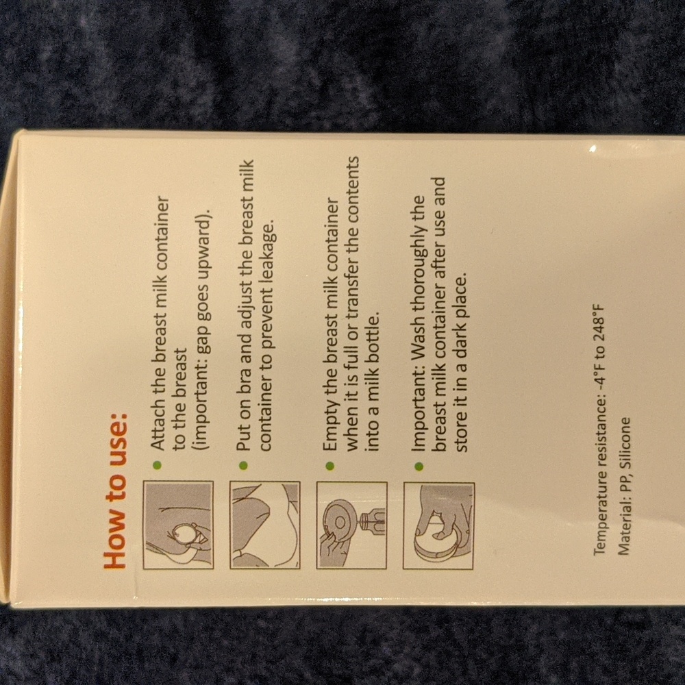 Breast Milk Collector Shells - Picture 2 of 2